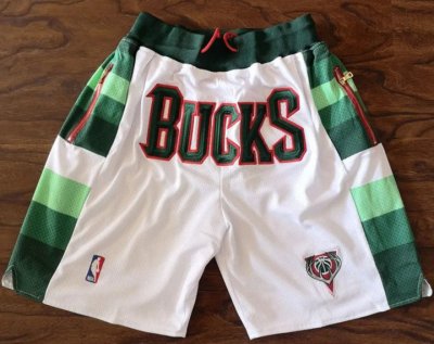 NBA Milwaukee Bucks Just don shorts